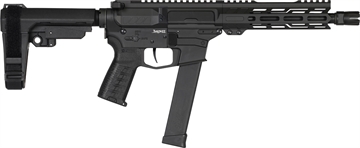 Picture of CMMG Banshee MK10 10mm Auto 30+1 8" Black Nitride Medium Taper Threaded Barrel, EML 7" M-LOK Handguards, Black Armor Cerakote Aluminum Picatinny Rail Receiver, CMMG Zeroed Grips 10A570FAB