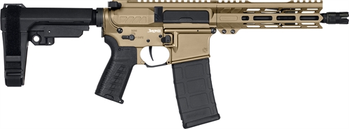 Picture of CMMG Banshee Mk4 Pistol - FDE | 300 BLK | 8" Barrel | 7" M-LOK Handguard | SBA3 Arm Brace 30AF20A-CT