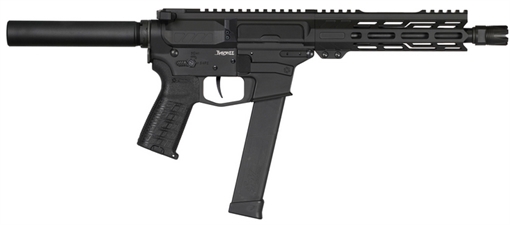 Picture of CMMG Banshee MKG 45 ACP 13+1 8" Black Nitride Medium Taper Threaded Barrel, EML 7" M-LOK Handguards, Black Armor Cerakote Aluminum Picatinny Rail Receiver, Pistol Tube, CMMG Zeroed Grips 45A790FAB