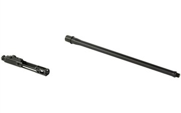 Picture of CMMG Replacement Barrel Kit with Bolt Carrier Group, 5.7x28mm 16.10" Threaded, Black, Radial Delayed Blowback, Fits AR-Platform 57D0476