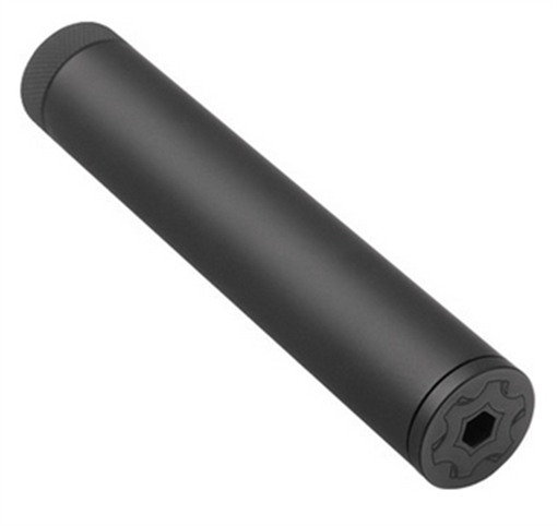 Picture of CMMG DEFCAN 22 GEN 2, Suppressor, 22LR/17HRM/22WMR, Aluminum, Anodized Finish, Black, Direct Thread 22CA41E