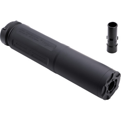 Picture of CMMG DEFCAN 45 GEN 2, Suppressor, 45ACP, Aluminum, Cerakote Finish, Black, Quick Detach, Includes 45ACP Tri Lug Adapter Muzzle Device 45CA453