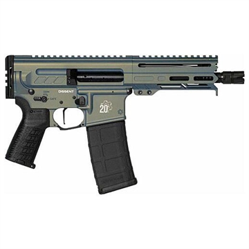 Picture of CMMG Dissent MK4 "Northern Lights" Limited Edition Handgun 5.56mm 30rd Magazine 6.5" Barrel 55A938F-NL