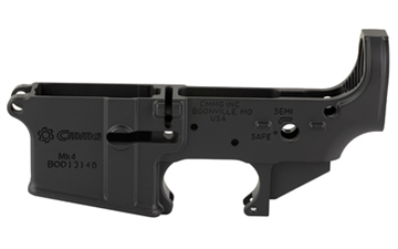 Picture of CMMG MK4, Semi-automatic, Stripped Lower Receiver, 223 Remington/556NATO, Cerakote Finish, Armor Black 55CA102-AB 55CA102AB