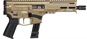Picture of CMMG MK17 6.5 COYOTE TAN PISTOL 9MM 92A682CCT