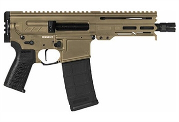 Picture of CMMG MK4 6.5 COYOTE TAN PISTOL 9MM 94A6867CT