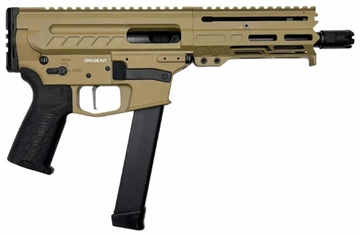Picture of CMMG MKGS 6.5 COYOTE TAN PISTOL 9MM 99A68A2CT
