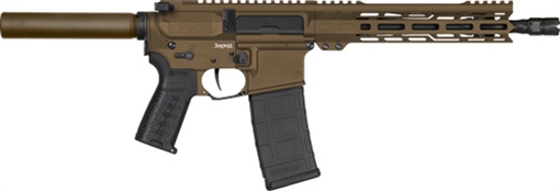 Picture of CMMG PISTOL BANSHEE MK4 5.56MM 10.5" 30RD PISTOL TUBE BRONZE 55AED0A-MB