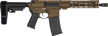Picture of CMMG BANSHEE MK4 HGS 5.56 NATO 10.5IN BBL OR MIDNIGHT BRONZE 30RD MAG BRACHED 55A420A-MB