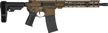 Picture of CMMG BANSHEE MK4 HGS 5.56 NATO 12.5IN BBL OR MIDNIGHT BRONZE 30RD MAG BRACHED 55AC20A-MB