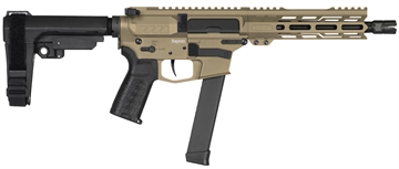 Picture of CMMG PISTOL, BANSHEE, MKGS, 9MM, 8", COYOTE TAN W/ADJ RIP BRACE 99A3B0F-CT