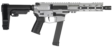 Picture of CMMG PISTOL, BANSHEE, MKGS, 9MM, 8", TITANIUM W/ADJ RIP BRACE 99A3B0F-TI