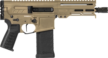 Picture of CMMG PISTOL DISSENT MK4 5.7X28 MM 6.5" 32RD COYOTE TAN 54AA847-CT 54AA847CT