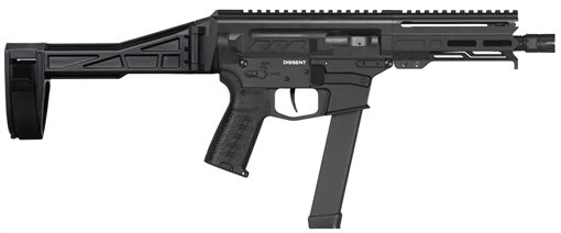 Picture of CMMG PISTOL DISSENT MKGS 9MM 6.5" BRACED ARMOR BLACK 99A660F-AB