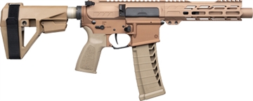 Picture of CMMG PISTOL MK4 22LR 4.5" 25RD & ZEROED 22LR SUPPRESSOR BRZ 22A5B28BRZ