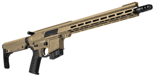 Picture of CMMG Resolute MK4, Semi-automatic Rifle, 6MM ARC, 16.1" Barrel, Cerakote Finish, Coyote Tan, CMMG Zeroed Muzzle Brake, 15" Free Float M-LOK Handguard, Zeroed Pistol Grip, CMMG Ripstock, Manual Safety, 10 Rounds, 1 Magazine 60AF30C-CT 60AF30CCT
