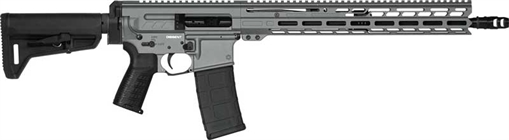 Picture of CMMG RIFLE DISSENT MK4 5.56MM 16" 30RD SL-K ADJ STK TUNGSTEN 55A3D0B-TNG