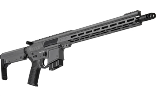 Picture of CMMG Resolute MK3, Semi-automatic Rifle, 308 Winchester, 16.1" Barrel, Threaded 5/8x24, ZEREOED Muzzle Brake, Cerakote Finish, Tungsten, 15" Free Float M-LOK Handguard, ZEROED Polymer Grip, CMMG Ripstock, Manual Safety, 20 Rounds, 1 Magazine 38A4D0C-TNG