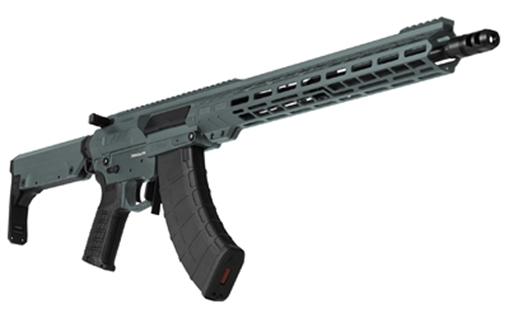 Picture of CMMG Resolute MK47, Semi-automatic Rifle, 7.62X39, 16.1" Barrel, Threaded 5/8x24, ZEREOED Muzzle Brake, Cerakote Finish, Charcoal Green, 15" Free Float M-LOK Handguard, ZEROED Polymer Grip, CMMG Ripstock, Manual Safety, 30 Rounds, 1 Magazine 76AC20A-CG