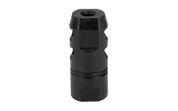 Picture of CMMG ZEROED Muzzle Brake, 223 Remington/556NATO, 1/2x28", Black, Includes Crush Washer 55DA525
