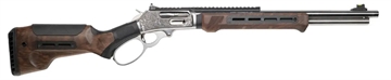 Picture of CNC CNC Marlin 1895 SBL Black Death Rifle 45-70 Govt. 19in Engraved Stainless w/WOOX Stock CNCBLKDEATH
