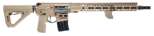 Picture of CUSTOM & COLLECTABLE FIREARMS FAXON FF-15 6MM ARC 16 FDE CMC MLOK 15 CNCFXN6
