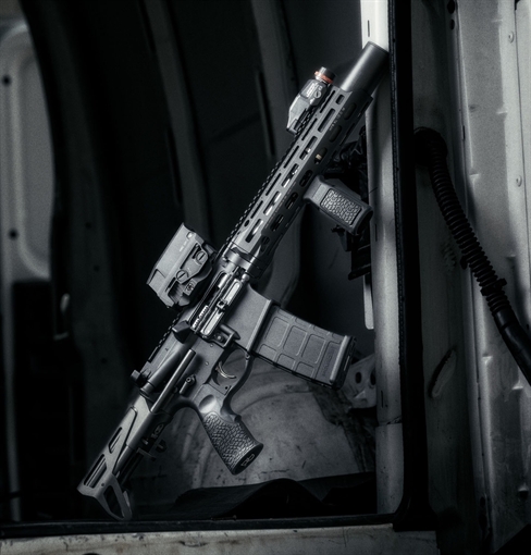 Picture of CNC Firearms CNCDDPDW300 Daniel Defense PPW Regulator 300 BO 30+1 7" Threaded Barrel, Black Aluminum Receiver w/Picatinny Rail, M-LOK Handguard, Maxim Defense CQB Gen 7 Black Polymer Buttstock, Black