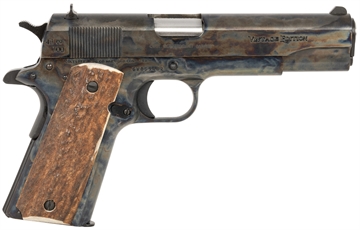 Picture of Cnc Firearms Colt 1911 Vintage Limited Edition 45 ACP 7+1 5" Stainless National Match Barrel, Color Case Hardened Steel Slide & Frame, Stag Grip CNCVINTAGE1911