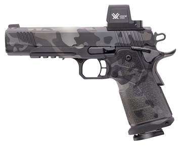 Picture of CNC Kimber 1911 DS Warrior Stealth Pistol 9mm 5.5 in Blk Multicam w/Vortex Venom Dot 17/20rd STEALTHWAR