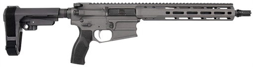 Picture of Cobalt Kinetics Pro Light 223 Rem/5.56 NATO 16" Black Barrel, CK Green Picatinny Rail Aluminum Receiver, M-LOK Handguard, Black Polymer Stock, Black Polymer Grip CKPROLITE55616CKG