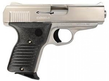 Picture of COBRA FREEDOM SERIES FS HGA 380ACP 3.5\" SATIN W/BLACK GRIPS 832716008083