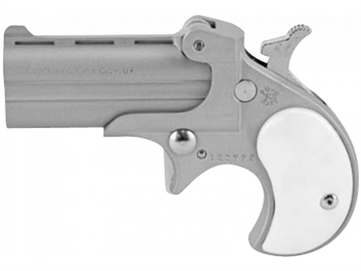 Picture of COBRA STANDARD DERRINGER HGD 22 MAG 24" SATIN NICKEL W/ PEARL GRIPS COBGCL22MSP