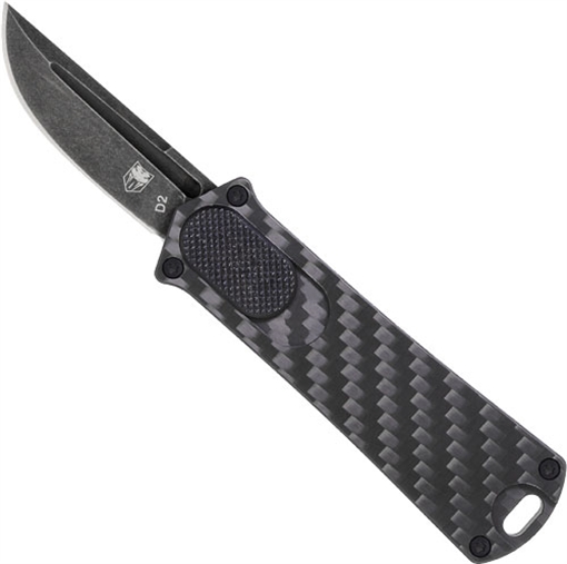 Picture of COBRATEC CALIFORNIA 952 OTF BLACK W/CRBN FBR 1.75" D2 DP CALI952BLKCFDNS
