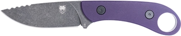Picture of COBRATEC D2 SKINNER 3.75" FULL TANG PURPLE G10 W/KYDEX SHEATH SD2DNSPURGEN2