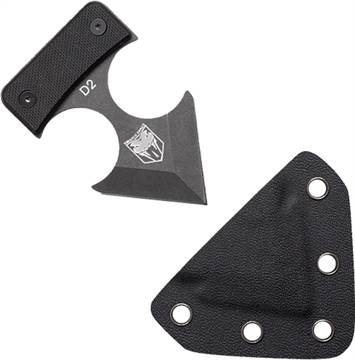 Picture of COBRATEC DEFENDER D2 STEEL 3" TOTAL LENGTH W/ KYDEX SHEATH DD2