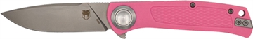 Picture of COBRATEC EDC SCOUT BUTTON LOCK 3.12" PINK STAINLESS STEEL CTSCTGRVPNKBAR 753389273878