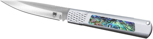 Picture of COBRATEC GIDEON HIDDEN RELEASE 3" ABALONE INSERTS ALUMINUM CTGSHRABA154