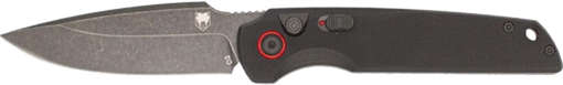 Picture of COBRATEC JACKAL PUSH BUTTON AUTO 3.5" STONEWASH BLACK D2 CTJKLBLK