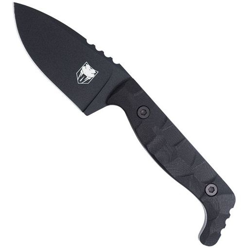 Picture of CobraTec CobraTec Kingpin S Knife Fixed Blade Black CTKPSBLK 753389273830