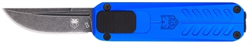 Picture of COBRATEC CALIFORNIA OTF 928SB BLUE DROP POINT BLADE CALI928SBBLUDNS