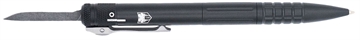 Picture of CobraTec Knives Tactical Pen Gen II Black Aluminum D2 Steel Blade, Includes Pocket Clip CNCOTFPBLKGEN2