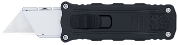 Picture of CobraTec Knives Utility OTF Aluminum Blade, 3.38" Black Anodized Aluminum Handle CTOTFUKSBBLK