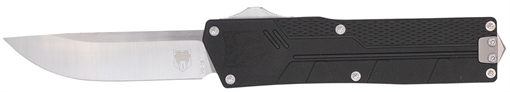 Picture of CobraTec Knives Paragon Sports South Exclusive OTF Plain Satin VG-10 SS Blade Black Textured CTPRNEDGBLK