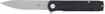 Picture of COBRATEC KUZIO FOLDER 3.12" BLACK SERRATED G10 D2 BLADE CTKUZIOBLKDS