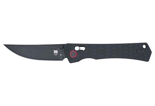 Picture of COBRATEC LEGACY BAR LOCK 3.5" G10 BLACK/BLACK D2 BLADE CTLEGBLK
