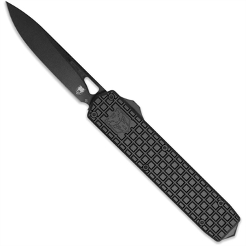Picture of CobraTec CobraTec Medium Black Mamba OTF Knife OTF Blade Black CTMBM 753389272277