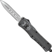 Picture of COBRATEC MEDIUM CTK1 OTF STONEWASH 3" DAGGER SERRATED MSWCTK1MDAG1SS
