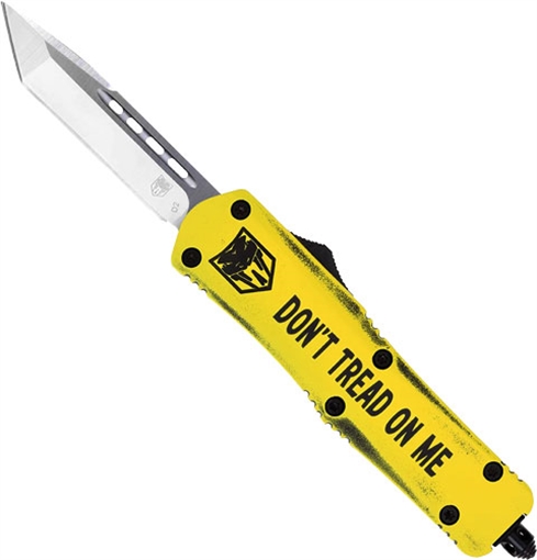 Picture of COBRATEC MEDIUM FS3 OTF DON'T TREAD ON ME 3" TANTO MDTOMFS3TNS