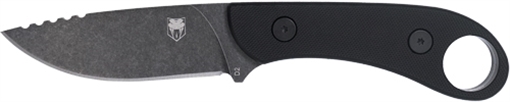 Picture of COBRATEC MEDIUM FSX OTF BLACK 3" D2 STEEL DROP POINT GEN 3 MBLKFSXGEN3DNS