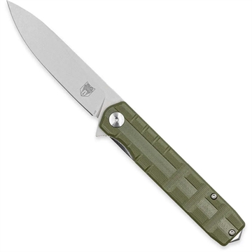 Picture of CobraTec CobraTec Medium Kuzio Drop Folder Knife Folding Blade OD Green MCTKUZIOODGDNS 099654044838